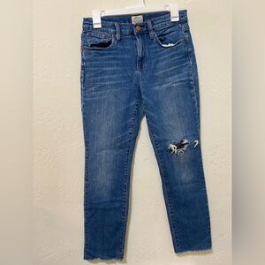 J. Crew Blue Slim boyfriend jeans size 25